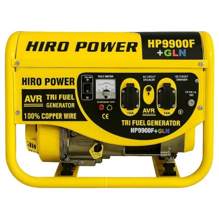 موتور برق Hiro Power 3.5 کیلووات سه‌گانه HP9900FE1+GLN | بازرگانی آقا مرادی